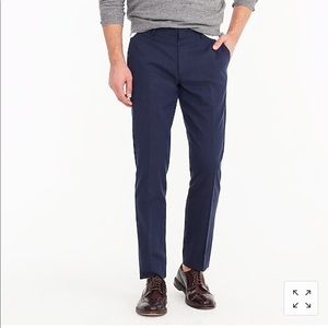 NWT J. Crew Navy Ludlow Slim Suit Pant
